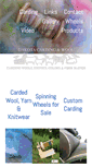 Mobile Screenshot of dakotacardingandwool.com